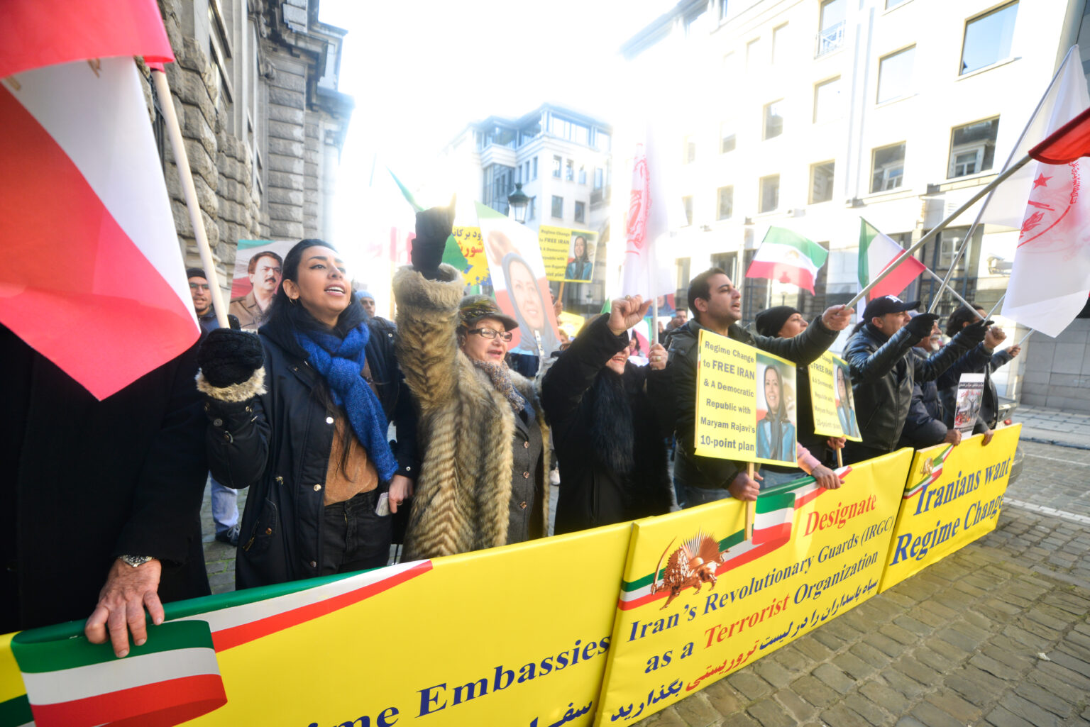 <strong>Brussels: Iranians Call on Belgium Ministry of Foreign Affairs to Designate IRGC as a Terrorist Organization</strong>