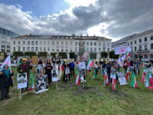 Brussels: Iranians commemorate second anniversary of Uprising 2022