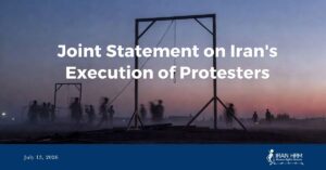Déclaration commune sur les exécutions en Iran